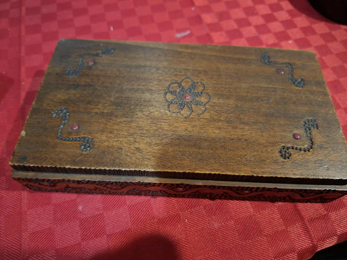 Scatola legno - scatola, in