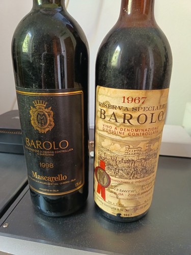 Coppia barolo docg - docg, vintage