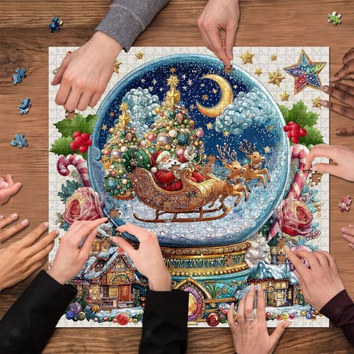 Puzzle sfere cristallo - di,