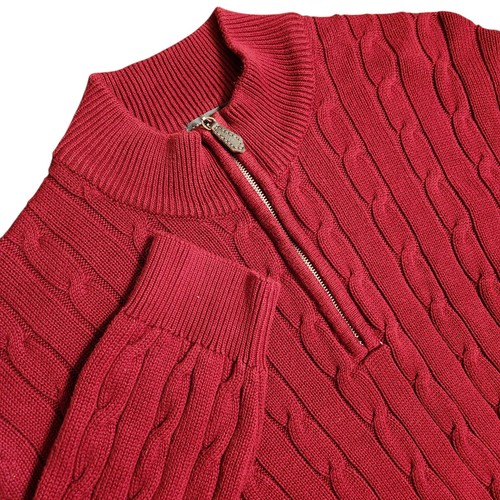 Maglione pullover mezza zip