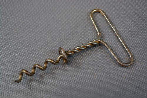 Ancien tire bouchon fer - tire, en
