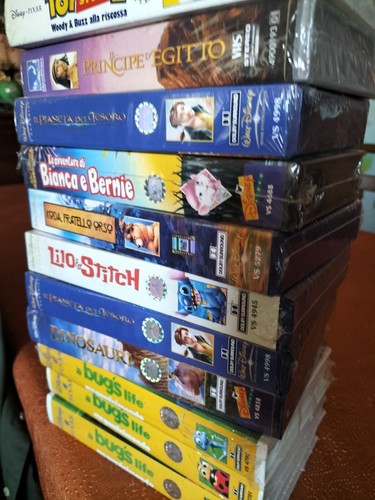 Videocassette disney nuove - videocassette,