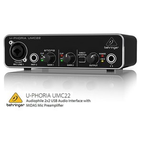 Behringer phoria umc22 usb - umc22,