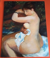 Dipinto olio copia retrò