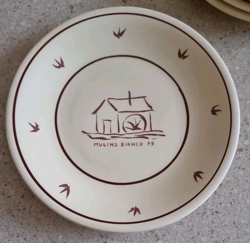 Mulino bianco 1979 piatto - mulino,