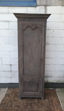ARMADIO AD UN'ANTA / BONETTIERE, META' '700, DIM 62 X 32 H 203 CM