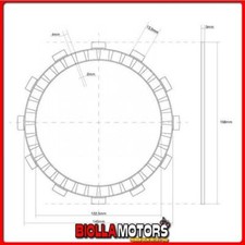 741001 FRIZIONE DISCO SINGOLO