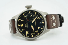 IWC Big Pilot Heritage Titanium 46mm Black Dial IW501004 01/2018 9321