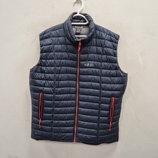 Gilet uomo Rab Altus Cirrus Pertex blu navy imbottito gilet scaldamuscoli Pertex taglia XL