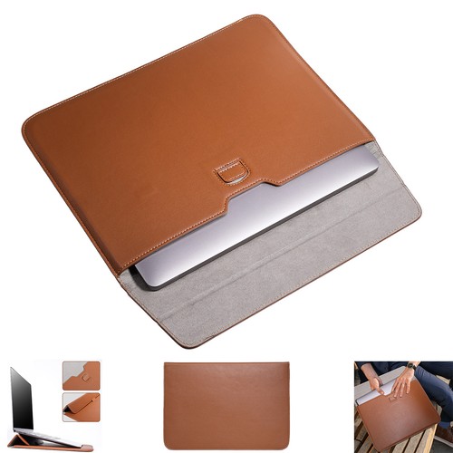 Laptopsleeve leather pouch - leather,