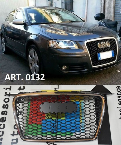 Griglia anteriore audi - audi, 8p