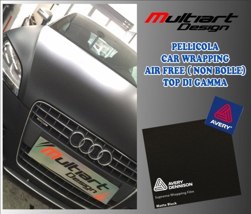 Pellicola car wrapping nero - car,