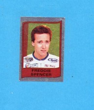 SUPERSPORT 1986-PANINI 86-Figurina n.106-B- FREDDIE SPENCER -Recuperata