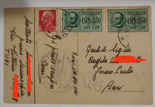 Cartolina luogotenenza - cartolina,