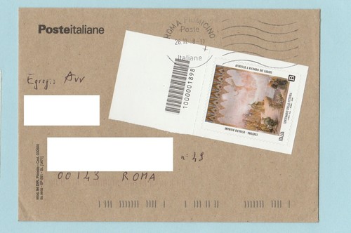 Storia postale lettera - , con