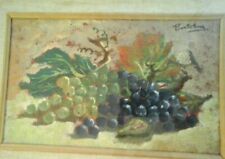 Livorno olio su tavoletta 17x27 di Bartolena firmato