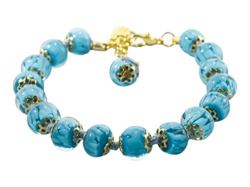 Bracciale murano vetro - bracciale,
