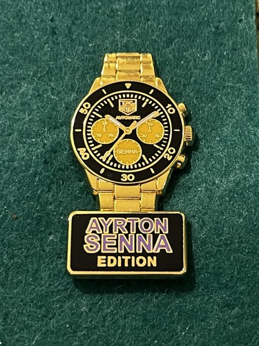 Spilla ayrton senna tag - spilla, f1
