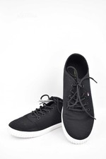 Scarpe Donna Tommy Hilfiger In Tela Nere N 37 Nuove