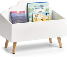 13503 - Cassapanca per Bambini, in MDF, 58 X 28 X 45 Cm, Colore: Bianco