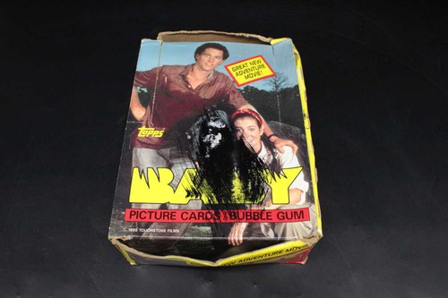 Topps baby wax box 1985 - baby,