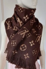  louis vuitton sciarpa marrone