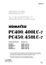 Komatsu PC400-7, PC400LC-7