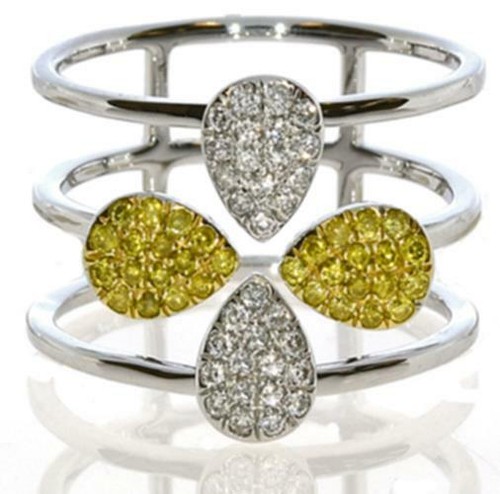 Anello amore fiore oro 18k - anello,