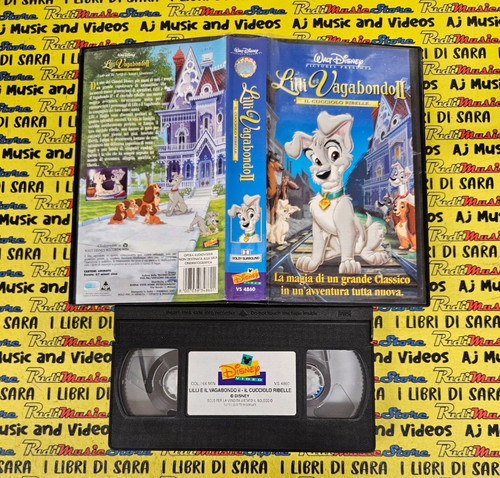 Vhs film lilli vagabondo - e, il