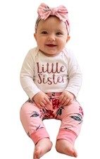 Set neonato bambina sorellina