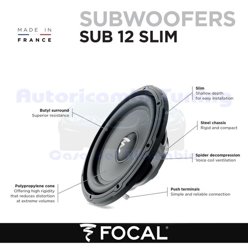 Focal sub12 slim - focal,