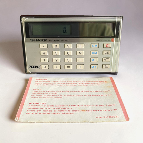 Sharp elsi mate 863 - elsi,