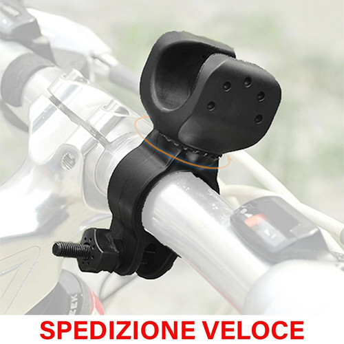 Supporto torcia manubrio - supporto,