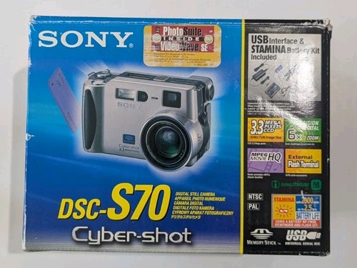Sony cyber shot dsc - sony, dsc-s70