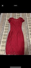 vestito rosso nuovo dorothy perkins Xs
