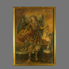 Dipinto ad olio Cuzco, antico