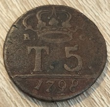 5  TORNESI 1798 REGNO DI