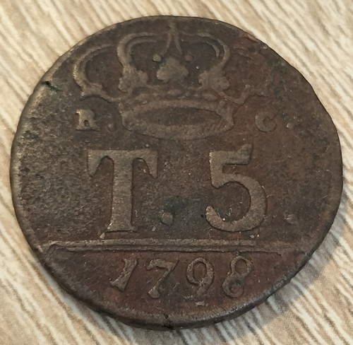 Tornesi 1798 regno - 5, di