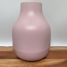 Vaso a costine Ikea Blush rosa