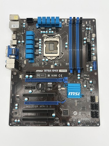 Scheda madre msi b75a - scheda,