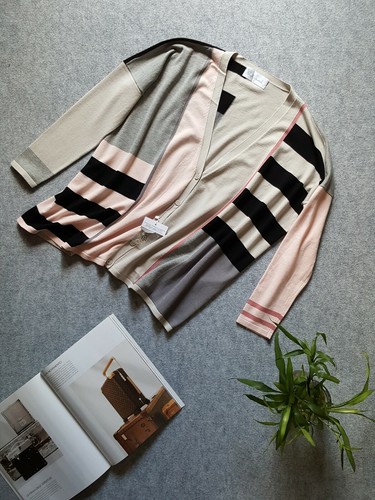 Intrend cardigan grigio rosa - intrend,