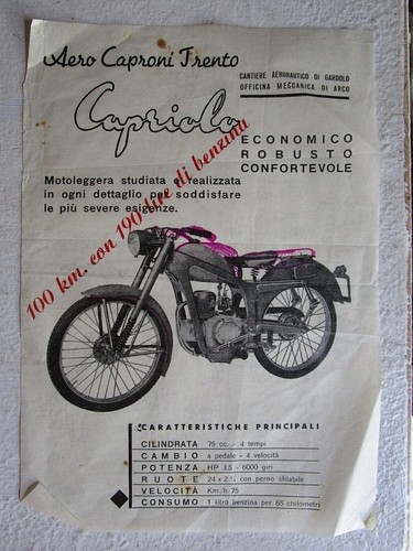 Aero caproni trento capriolo - trento,
