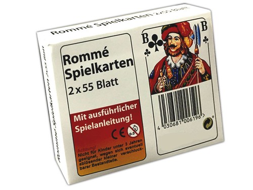 Fogli rommé canasta - 55,
