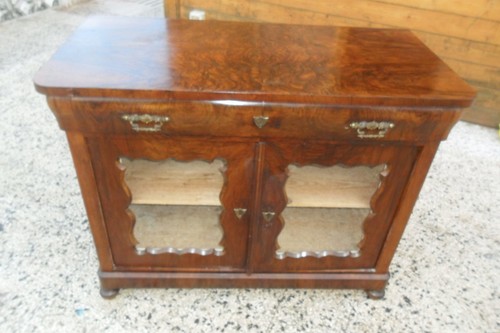 Vetrinetta biedermeier metà - vetrinetta,