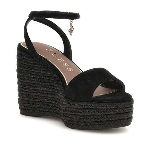 Guess everly sandali neri - everly,