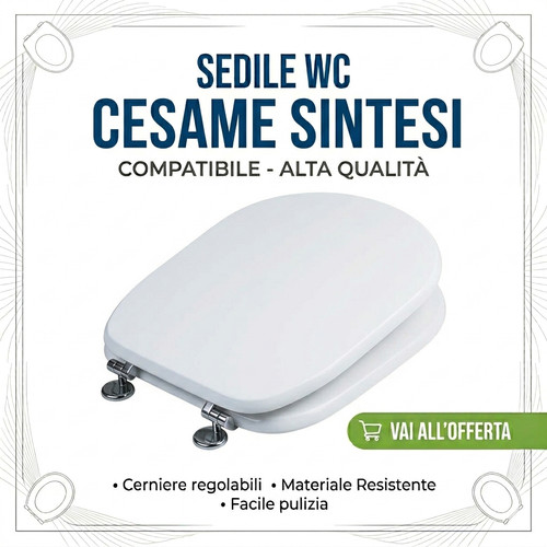 Sedile ricambio sintesi cesame - ricambio,