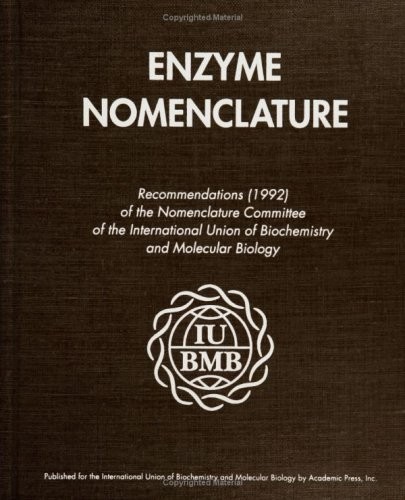 Enzyme nomenclature 1992 - enzyme,