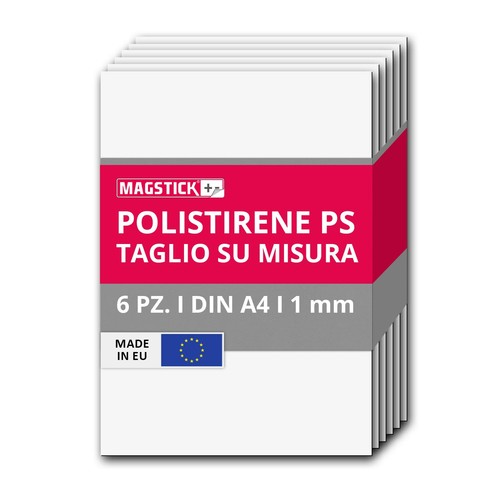 Fogli polistirene bianco - fogli,