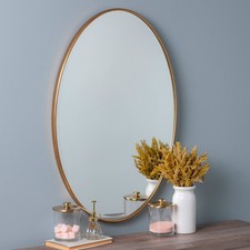 Specchio parete ovale - specchio,