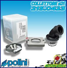 COLLETTORE ASPIRAZIONE POLINI D.21 360 GRADI PIAGGIO NRG Power DD